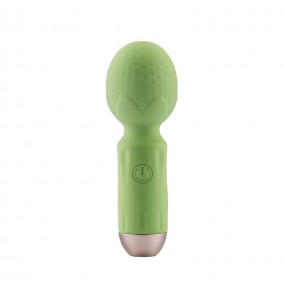 SHUNHUAN - Strawberry Vibrating AV Wand (Chargeable - Green)